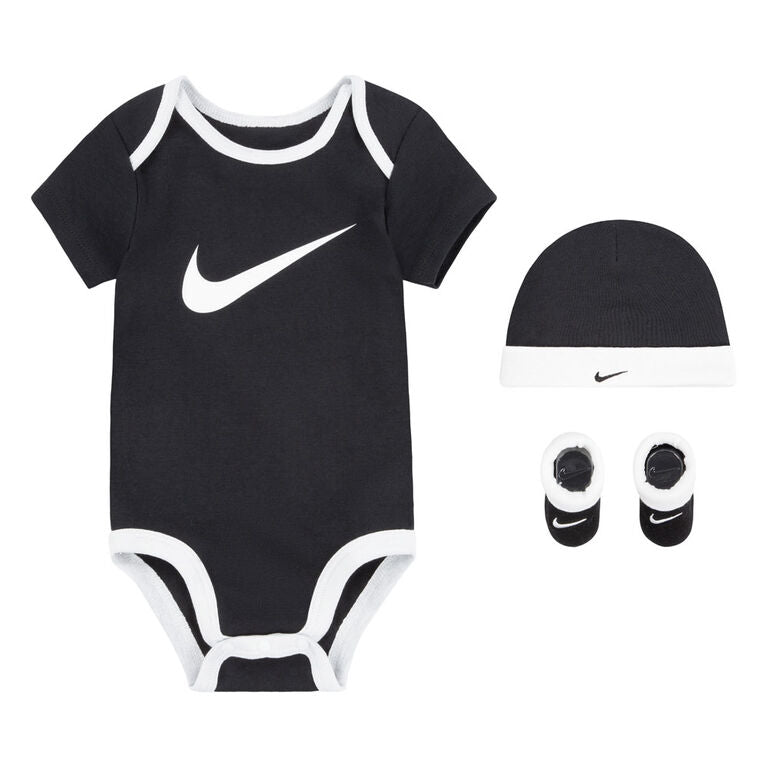 Ensemble Nike trois pièces pour Bébé (0 - 6 mois) - Noir