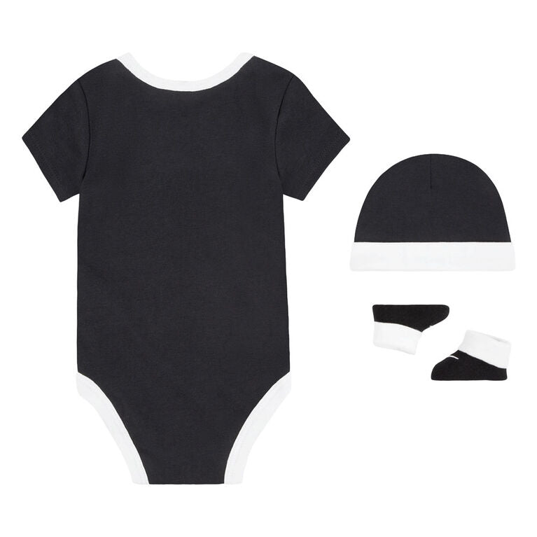 Ensemble Nike trois pièces pour Bébé (0 - 6 mois) - Noir