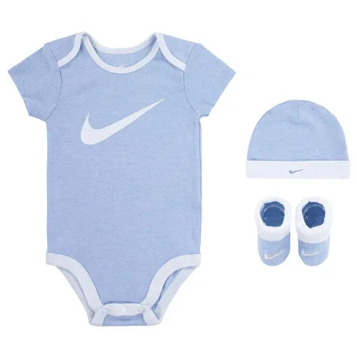 Ensemble Nike trois pièces pour Bébé (0 - 6 mois) - Bleu