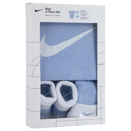 Ensemble Nike trois pièces pour Bébé (0 - 6 mois) - Bleu